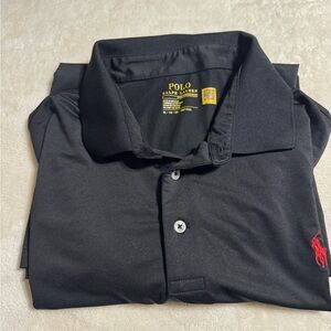 Performance Polo by Ralph Lauren Men's Black Polo Shirt